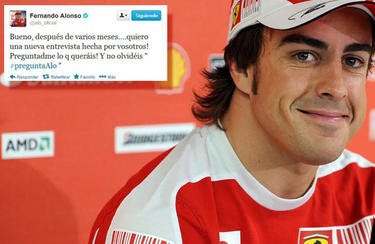 Fernando Alonso y el tuit de la discordia