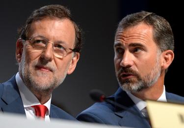 Rajoy y el Prncipe Felipe, heredero al trono | Cordon Press
