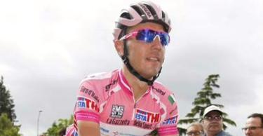 Purito, durante el presente Giro de Italia. 