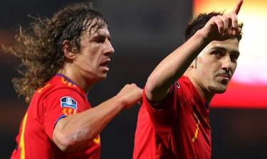 Tanto Puyol como Villa no irn a la Euro. | Archivo