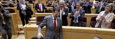 Rajoy, este martes en el Senado | EFE