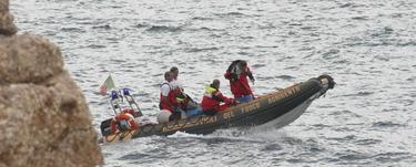 Equipo de rescate hace una semana, cuando sucedi la tragedia | Archivo