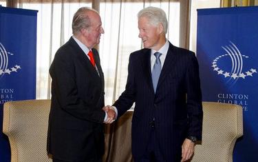 El Rey, con Clinton, en su reciente visita a Nueva York | Casa Real