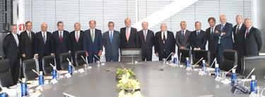 El Rey junto a los empresarios | Foto: Casa Real