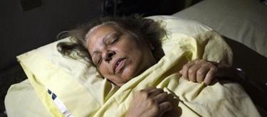 Martha Beatriz Roque, en plena huelga de hambre. | EFE