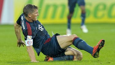 Bastian Schweinsteiger, durante un partido de la Bundesliga esta temporada. | Cordon Press