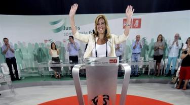 Susana Daz, a punto de hacerse con la Junta | EFE