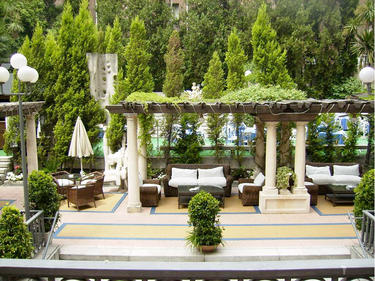 Una imagen de la terraza del Occidental Miguel ngel
