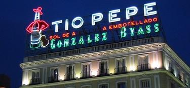 El luminoso en su histrica ubicacin en la Puerta del Sol | Archivo