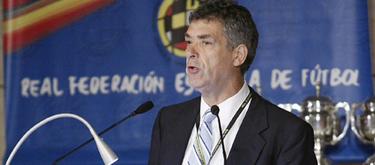 ngel Villar, presidente de la Federacin Espaola de Ftbol. | Archivo