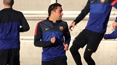 Xavi Hernndez, jugador del Barcelona. | EFE