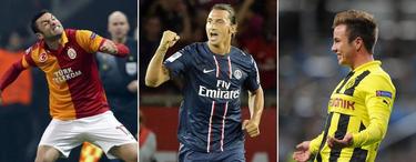 Yilmaz, Ibrahimovic y Gtze, amenazas para Madrid, Bara y Mlaga.
