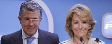 Granados, con Aguirre, en un reciente Comité de Dirección del PP de Madrid | Archivo