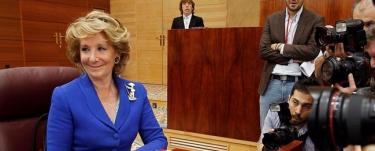La presidenta de la Comunidad de Madrid, Esperanza Aguirre | Archivo