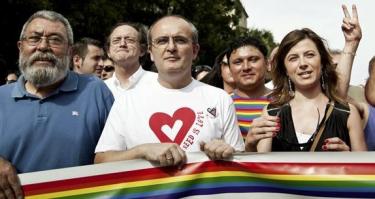 Aido, en la fiesta del Orgullo Gay | Archivo