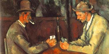 'Los jugadores de cartas', de Cezanne.