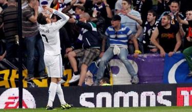 Cristiano Ronaldo, durante el clsico. | Archivo