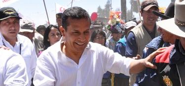 Humala, en una de sus visitas por el Per. | Foto: Presidencia del Per