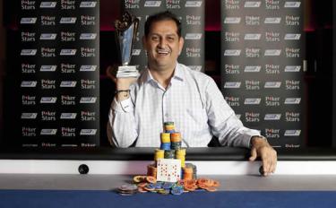 Iv�n Freitez, ganador del European Poker Tour