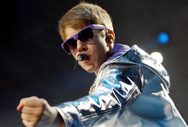 Bieber, en pleno espectculo | Archivo