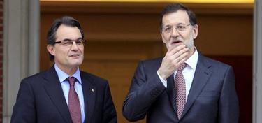 Artur Mas y Mariano Rajoy en La Moncloa | EFE
