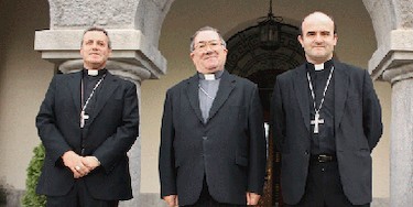 Los obispos de las dicesis vascas