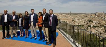 Los miembros de la dirección popular | PP/Tarek