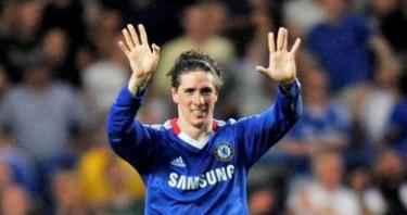 Torres celebra su primer gol en la Premier con el Chelsea. | EFE