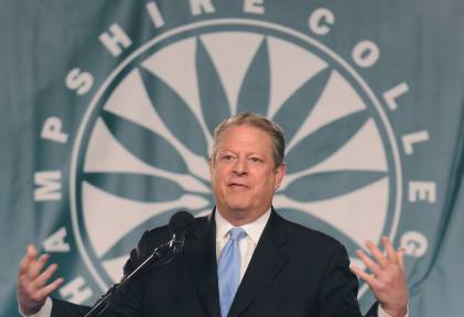 Al Gore, dando una conferencia en abril de 2012. |  Cordon Press