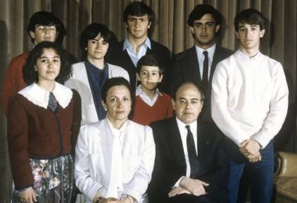 Los Pujol en una imagen de archivo. | EFE