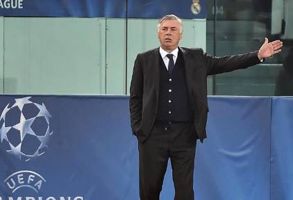 Carlo Ancelotti con el Real Madrid. | EFE