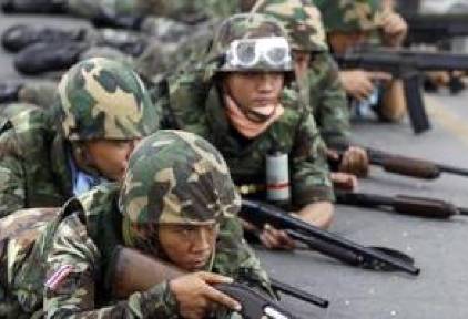 El ejército, durante el asalto al bastión | EFE