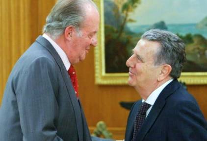 Don Juan Carlos con el conde de Godó. | Archivo