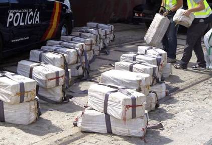 Operación contra el narcotráfico. | EFE