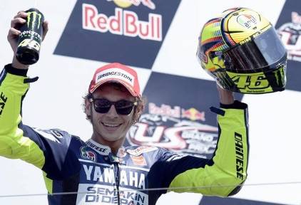 Valentino Rossi reconoció que el podio le supo como una victoria | EFE
