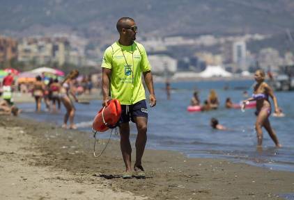 Un vigilante de playa | Archivo