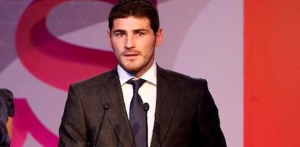 Iker Casillas, durante los Premios As. | Foto: realmadrid.com