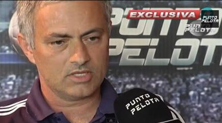 José Mourinho, en 'Punto Pelota' | Imagen de tv