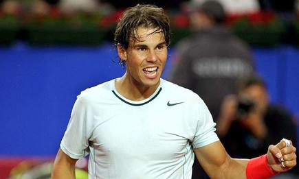Rafa Nadal celebra su victoria. | EFE