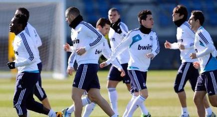 Entrenamiento del Real Madrid en Valdebebas. | realmadrid.com