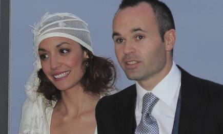 Anna Ortiz y Andrés Iniesta el día de su boda. |  Cordon Press