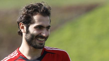 Hamit Altintop, durante un entrenamiento con su antiguo club, el Bayern de Munich. | EFE