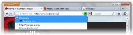 Firefox tras el cambio de diseño de la versión 4. | Mozilla