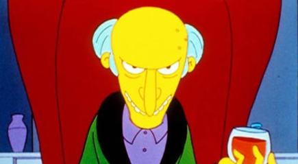 El Sr. Burns