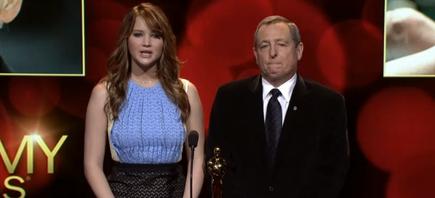 Jennifer Lawrence y Tom Sherak leyeron las nominaciones