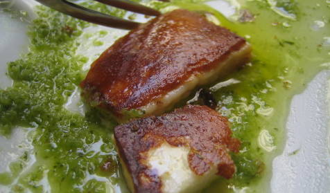La Receta: Queso asado con mojo verde - esRadio