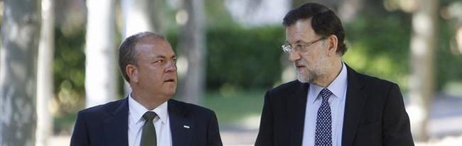 Monago y Rajoy se reunieron este martes en Moncloa | EFE