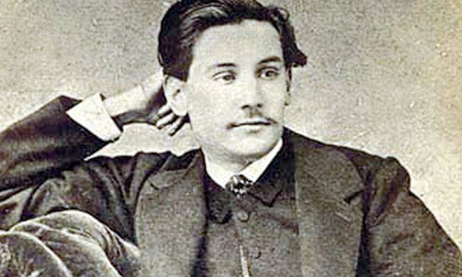 Benito Pérez Galdós de joven