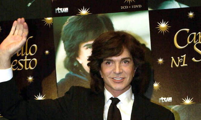 El cantante Camilo Sesto. |  Archivo