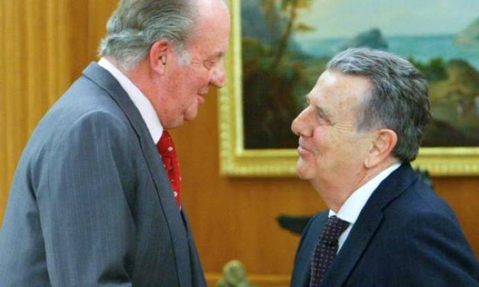 Don Juan Carlos con el conde de Godó. | Archivo